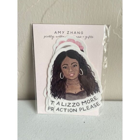 Amy Zhang Leading Ladies Sticker Set Lizzo Frida Scratch & Water Resistant Vinyl - Picture 3 of 3